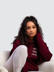 Syced Siced Cised Champion® Hoodie | Maroon