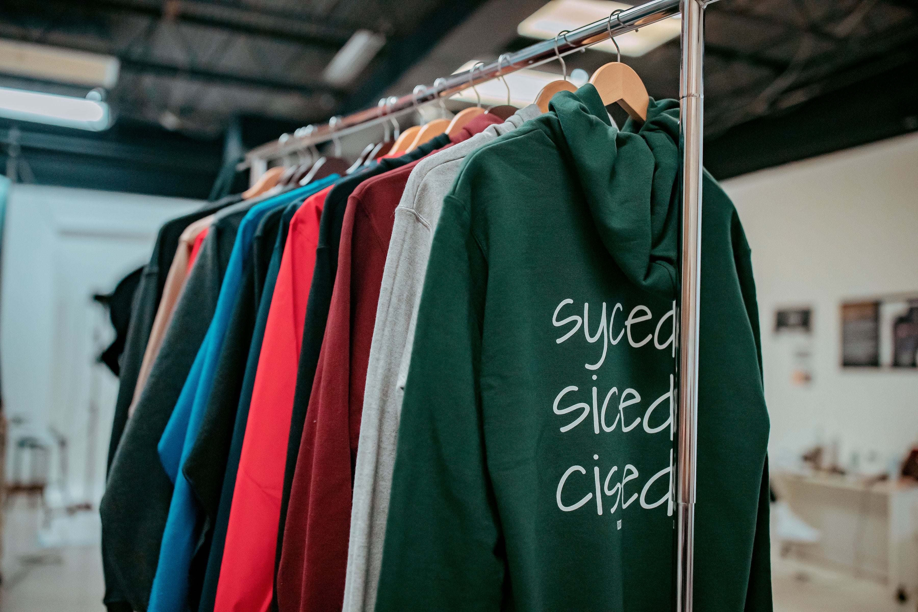 Rapteez Syced Siced Cised Champion Hoodie | Chocolate L