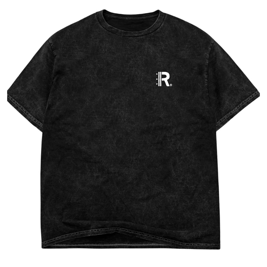 Motion Acid Wash Tee | Mineral Black