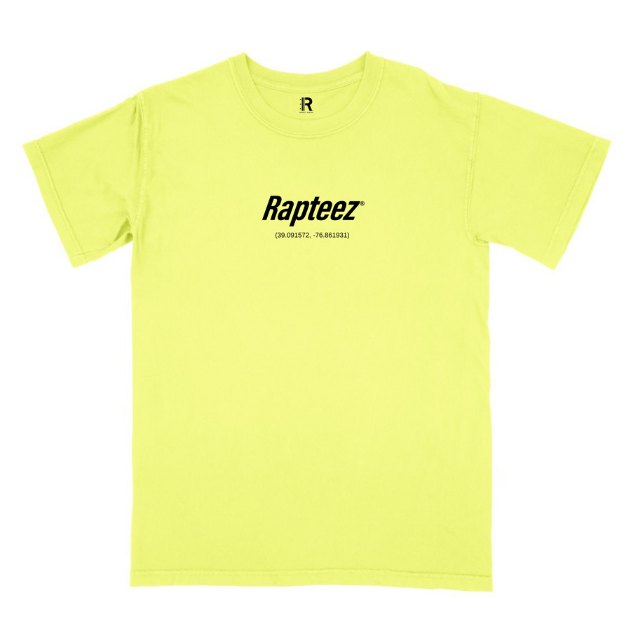 Rapteez® Coordinate Heavyweight Tee | Neon Yellow