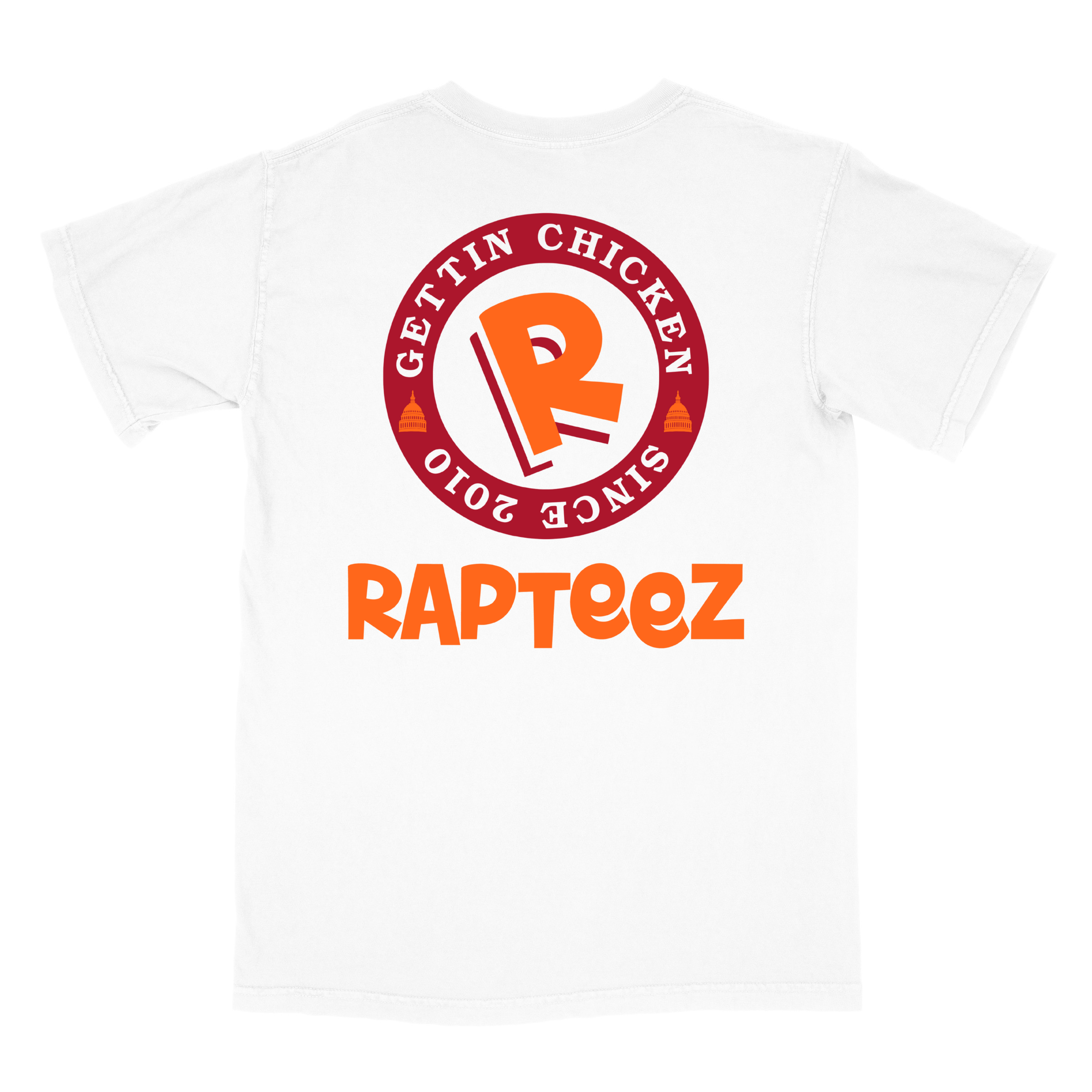 Rapteez Popeyes Heavyweight Tee | White