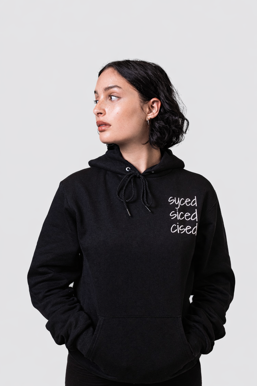 Syced Hoodie | Black