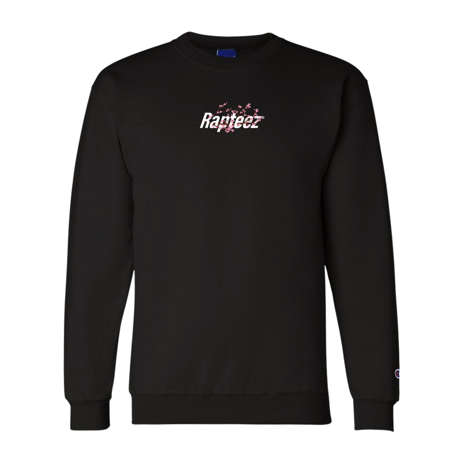 Rapteez® Cherry Blossom Champion® Crewneck | Black