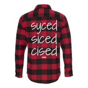 Syced Siced Cised Flannel | Red