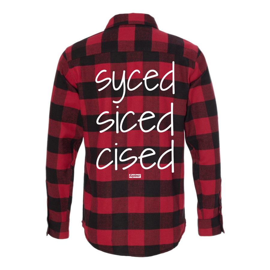 Syced Siced Cised Flannel | Red