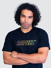 Rapteez® Gradient Logo Tee | Black
