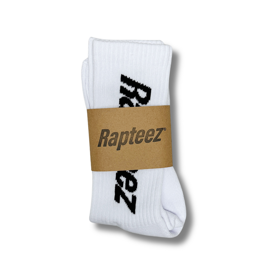 Rapteez® Logo Socks | White