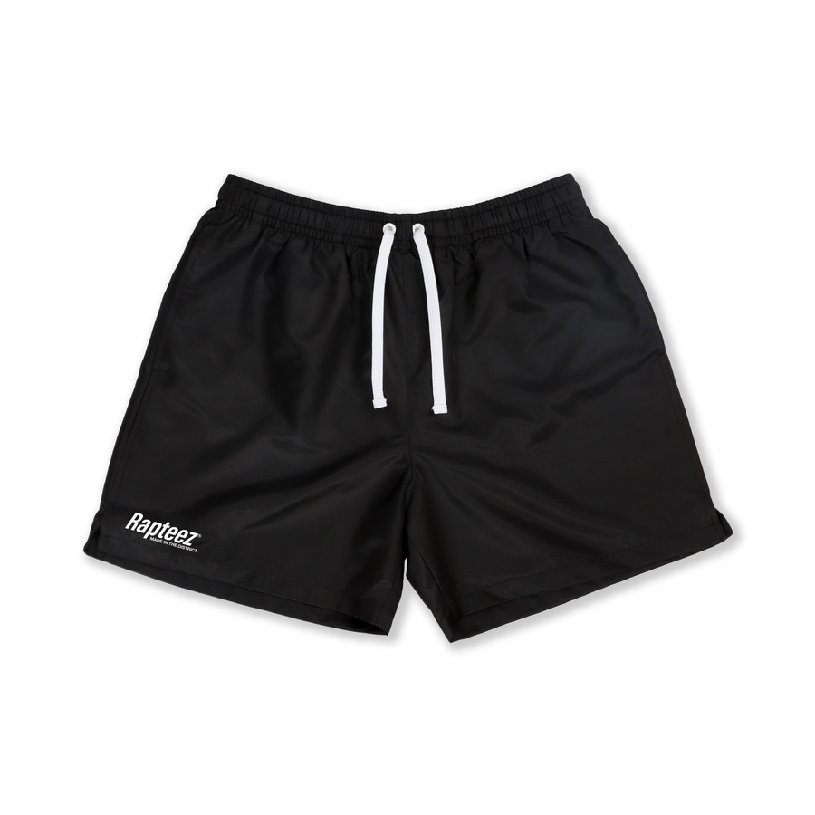 Rapteez MID Nylon Shorts | Black