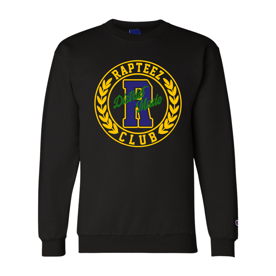 Rapteez Club Crewneck | Black