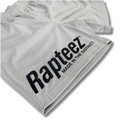 Rapteez MID Mesh Shorts | Silver