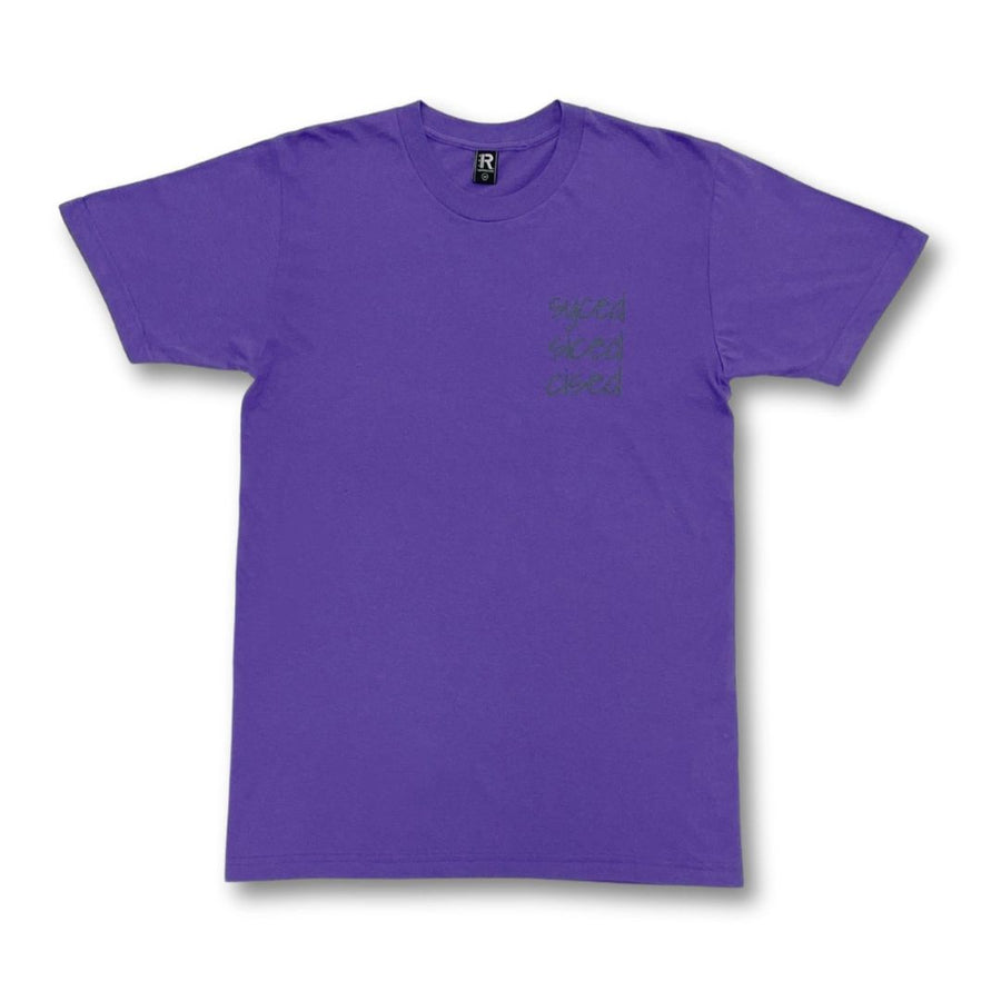 Syced Siced Cised Tee | Purple