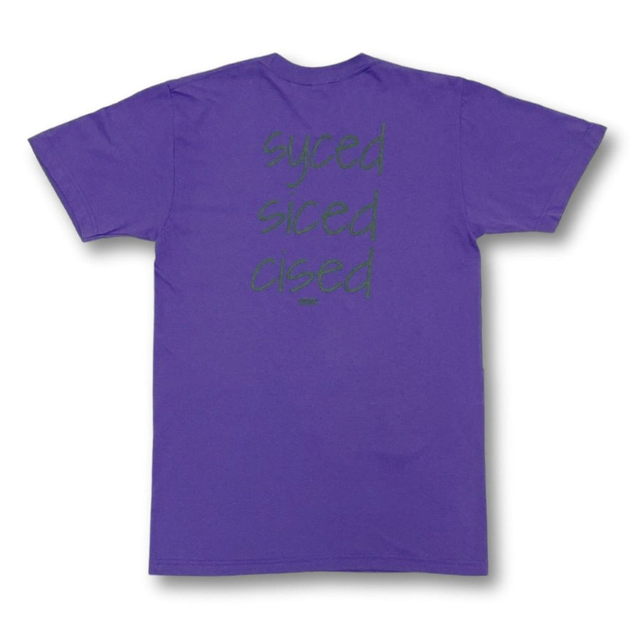 Syced Siced Cised Tee | Purple