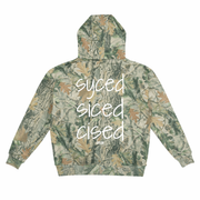 Syced Siced Cised Heavyweight Camo Zip Hoodie | Tree
