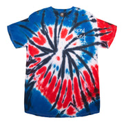 Syced Siced Cised Tie-Dye Tee | Firecracker