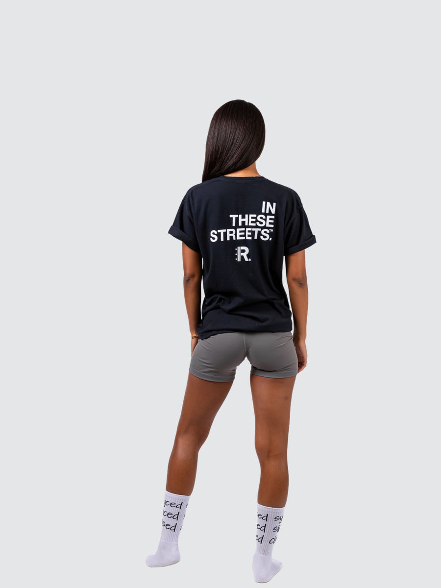 Rapteez® Streets Heavyweight Pocket Tee | Vintage Black