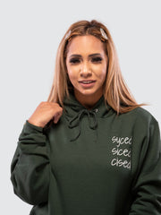 Syced Siced Cised Champion® Hoodie | Forest Green