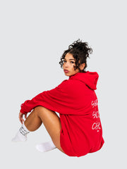 Syced Siced Cised Champion® Hoodie | Red